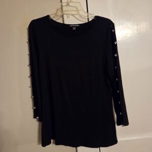 Cable & Gauge Dressy Top Large